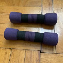 Hand Held Dumbbell with Soft Foam 2.38lbs (2 weights 4.76Lb.)