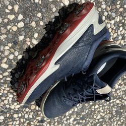 🔴⚪️🔵ECCO Premium Leather Golf Shoes- Luxury!🇺🇸
