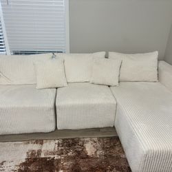 Boneless 3 Piece Sectional