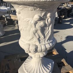 Concrete pots