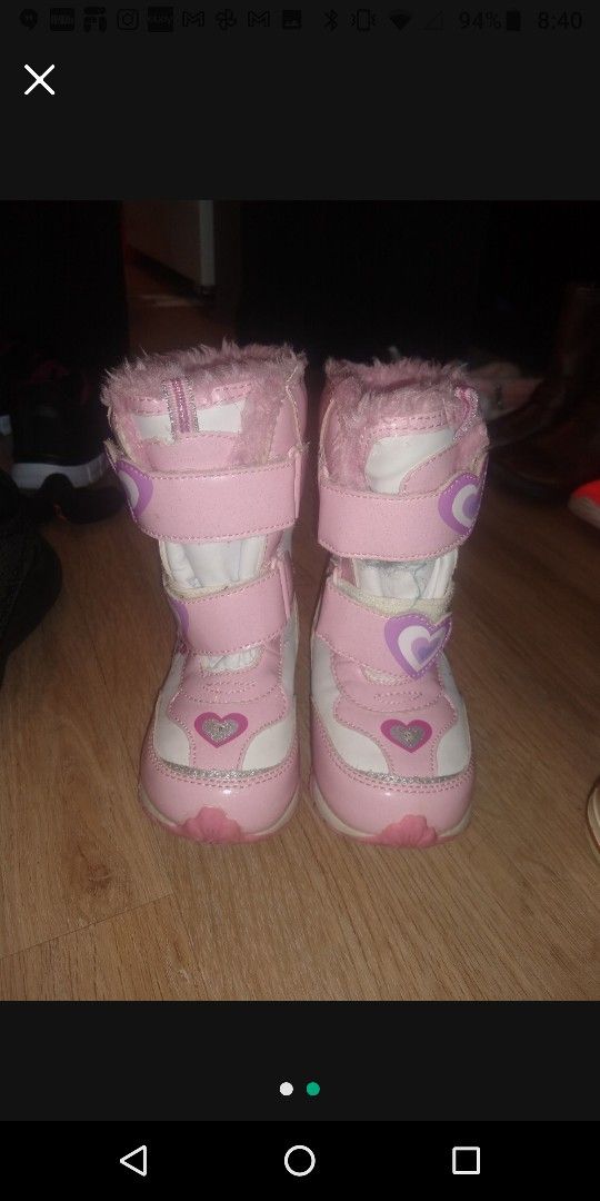 Size 10 Toddler snow Boots