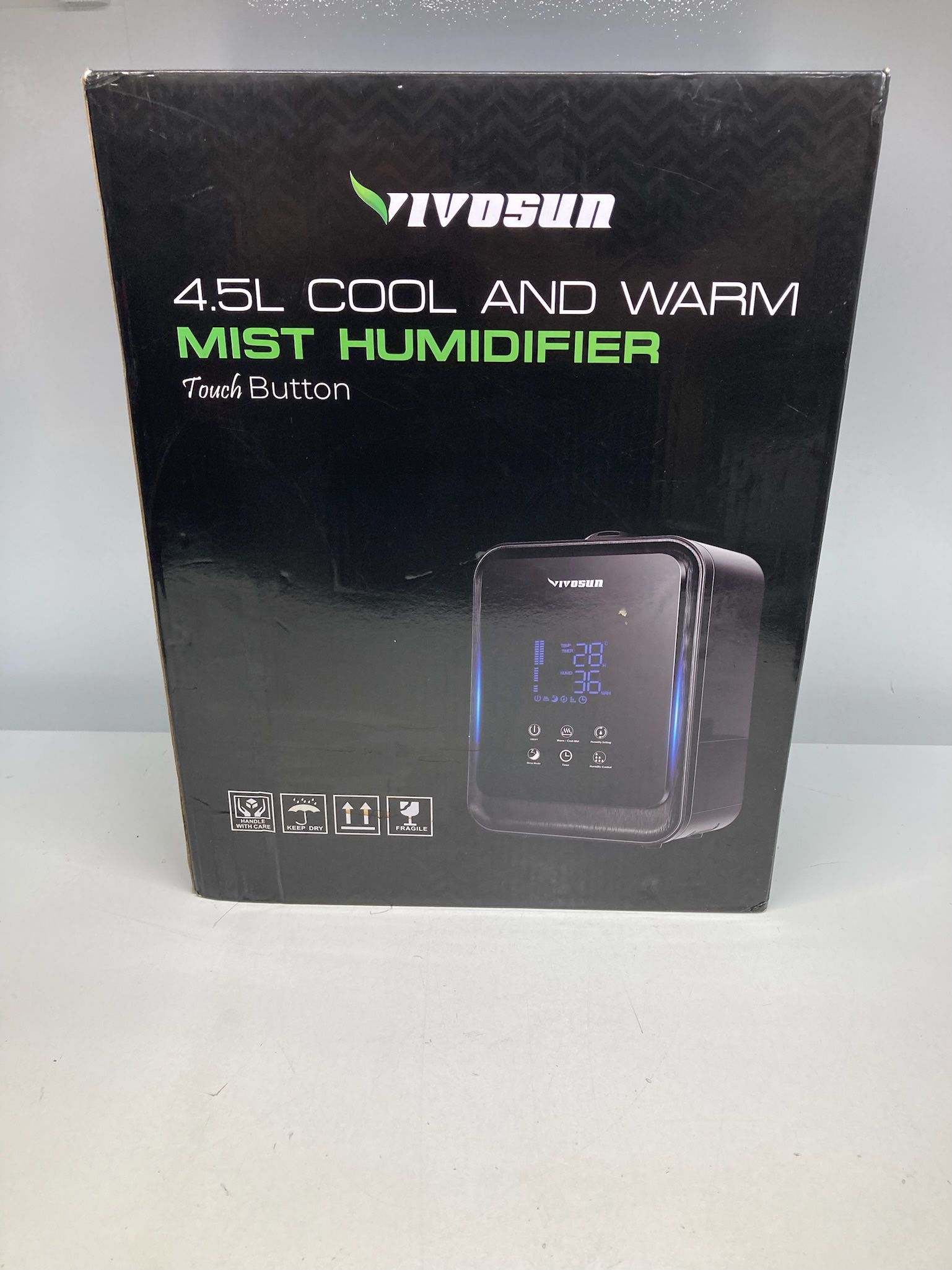 VIVOSUN  4.5L. 2-In-1 Cool & Warm Mist Humidifier