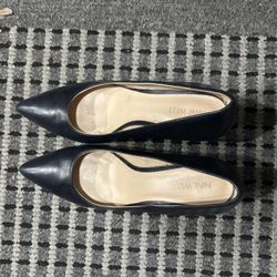 Nine West Navy Blue Heels