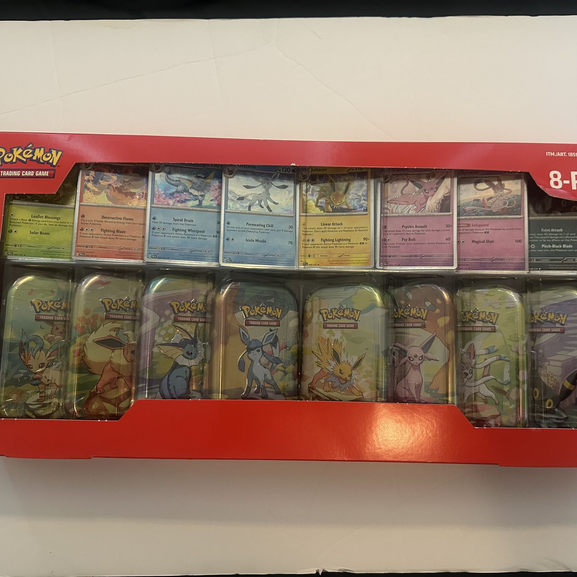 Pokémon Prismatic Evolutions Costco 8 Pack