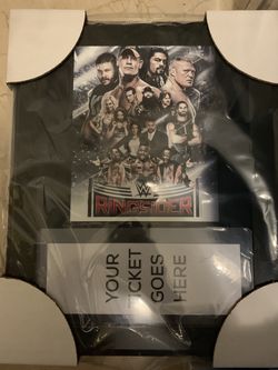 WWE ticket holder plaque , brand new, 4 available
