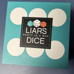 The Liar's Dice Dice Game by University Games is a complete party in a box set that includes everything needed for an exciting game night. This dice g