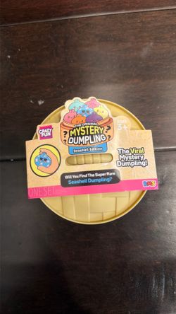 Five Below Mystery Squishy Bun Dumpling sea shell