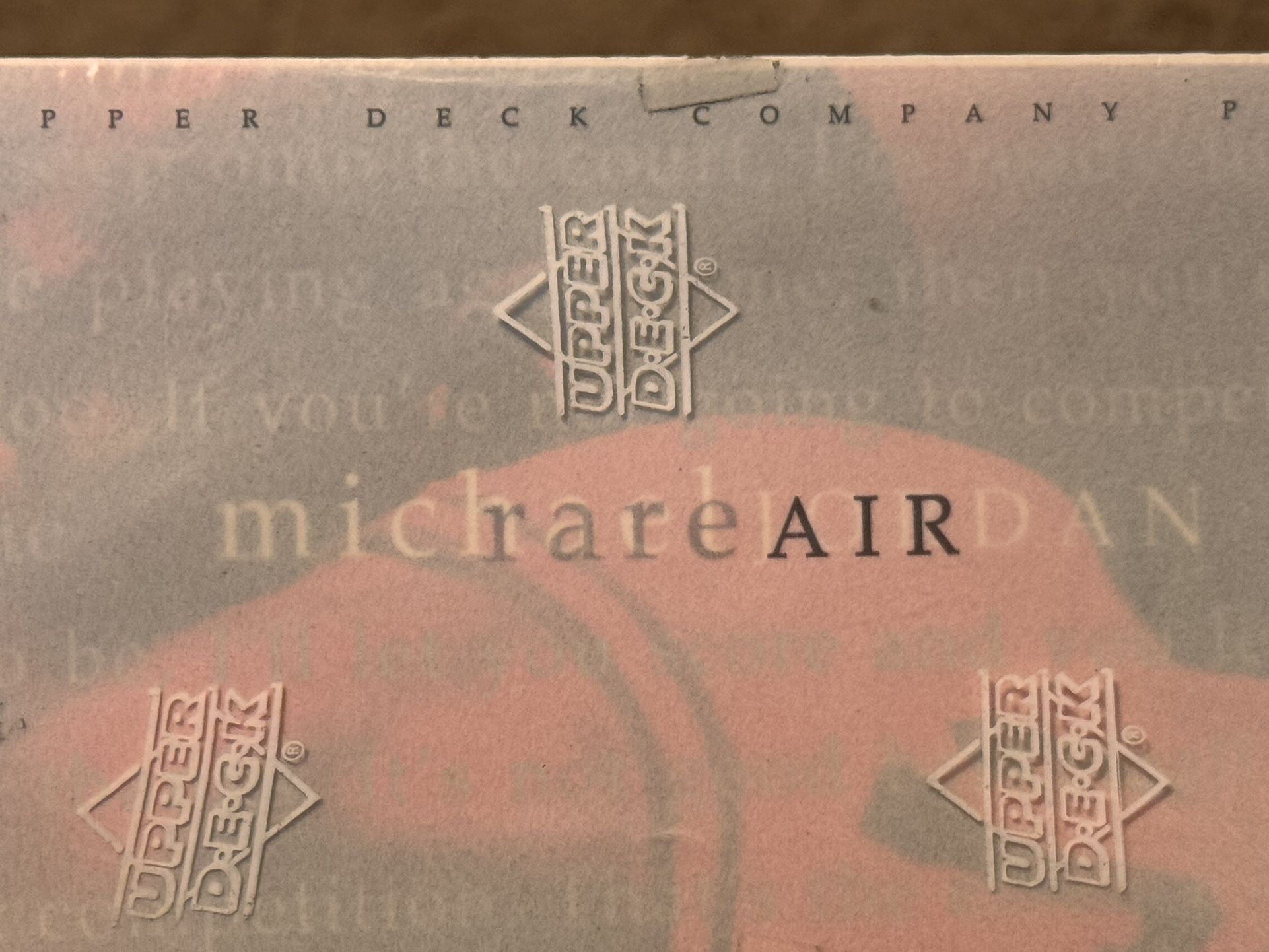 1994 Upper Deck Michael Jordan Rare Air Tribute 90 Card Set Factory Sealed!! (with Menendez 89)