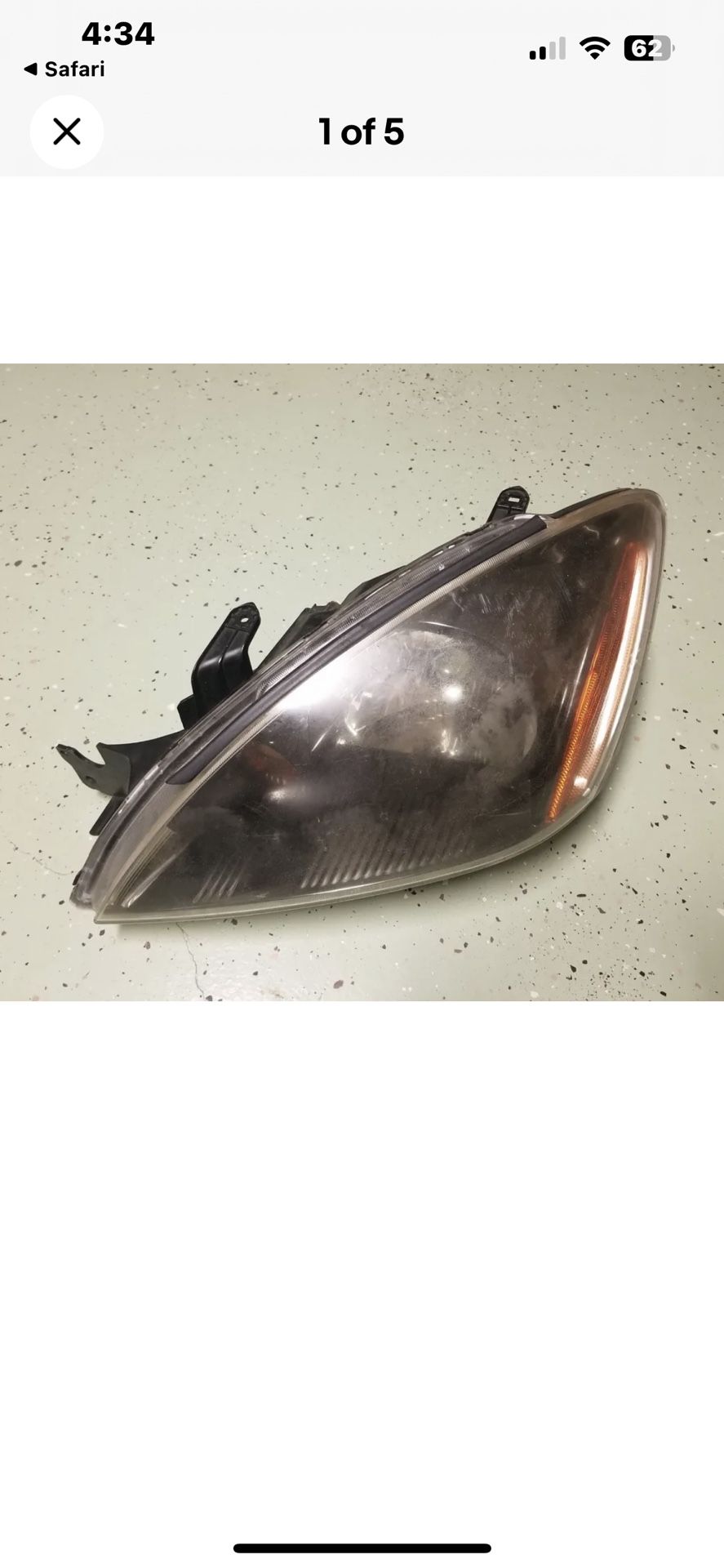 Mitsubishi Lancer Headlight