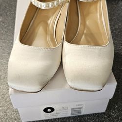 Wedding Shoes Size 8.     David's Bridal