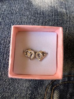 Solid silver earrings