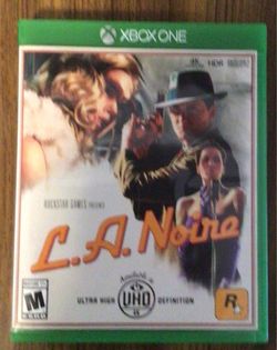 L.A. Noire Video Game for X-Box