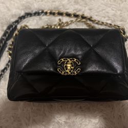 Chanel 19 Flap Quilted Lambskin Bag