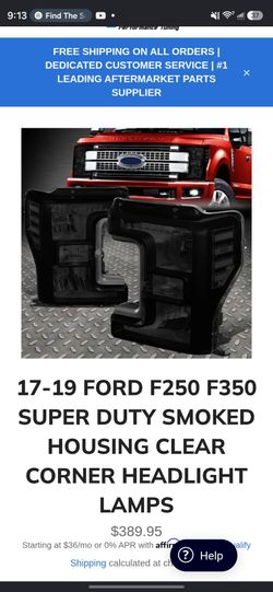 Ford Super Duty Headlights