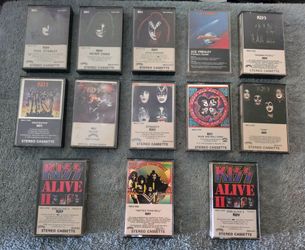 KISS Cassette Tape Lot