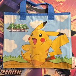 Pokemon Pikachu Coca Cola Tote Bag Diamond Pearl Nintendo Plastic