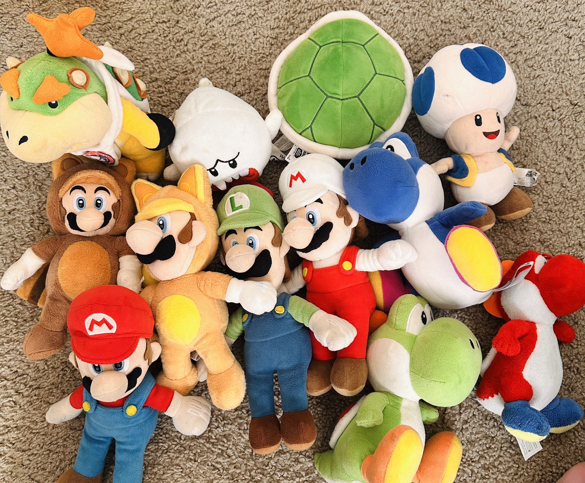 Mario Plushies Bundle!