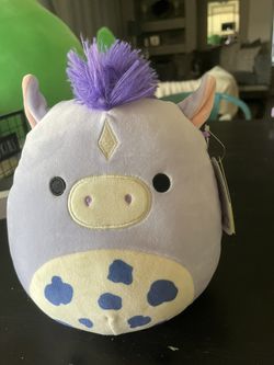 8” Squishmallow Purple Horse