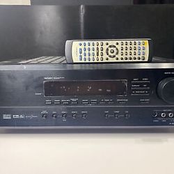 Onkyo 600W Receiver w/6 Speakers And Subwoofer 