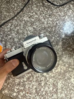 Japanese Nikomat slr film camera