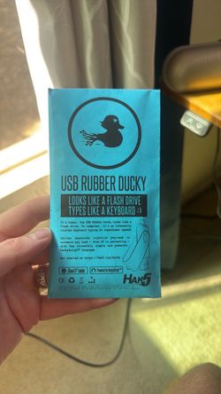 HAK5 - USB Rubber Ducky