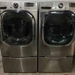 BEAUTIFUL  LG WASHER AND  ELECTRIC DRYER SET EXCELLENT CONDITIONS 