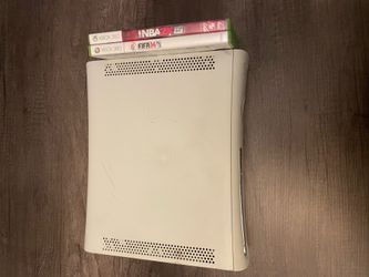 Xbox 360, and two games