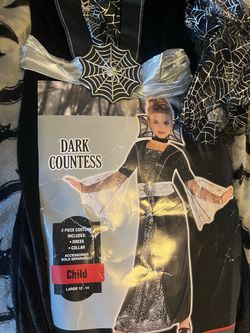 Dark Countess Girls Halloween costume