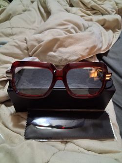 AUTHENTIC CAZAL LEGENDS MOD.607 PLATINUM AND MAROON