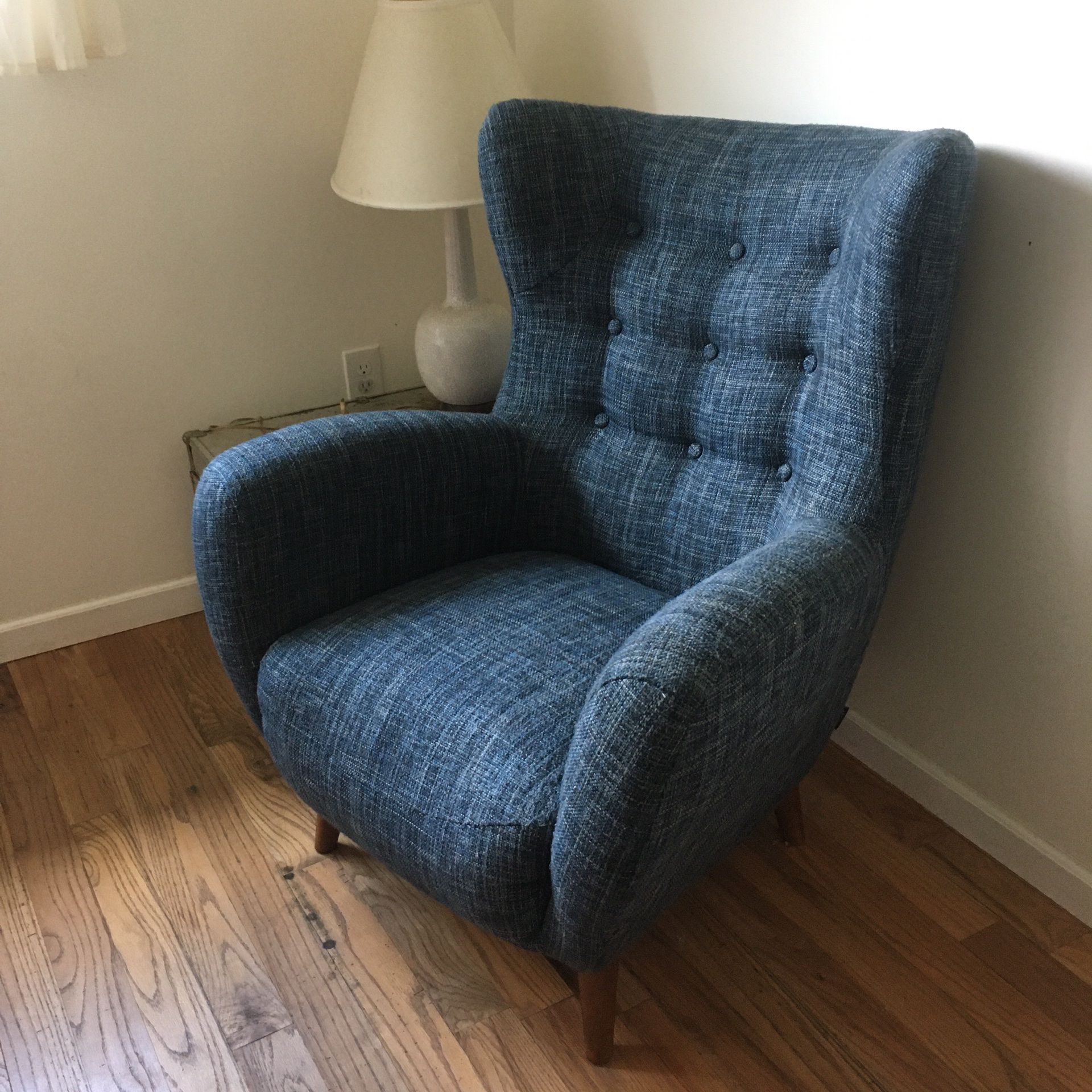 Mod Blueberry Armchair ARTICLE for Sale in Austin TX OfferUp