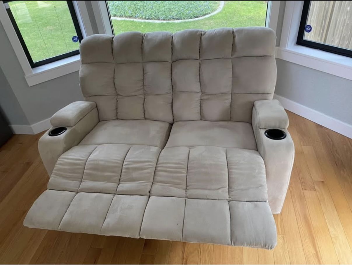 Grigor 57" Wide Home Theater Loveseat