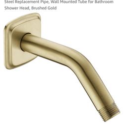 Only Shower Head Arm 6” Long