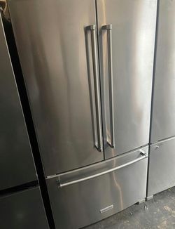 KitchenAid 3-Door Fridge Stainless FrenchDoor