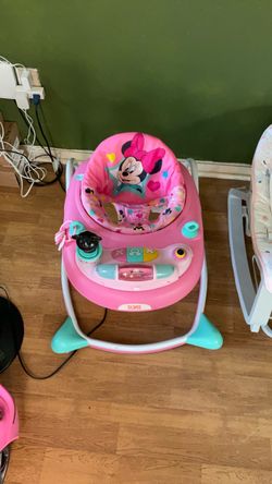 Bright Starts Minnie Mouse Baby Walker