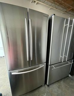 Samsung 3-Door French Door Refrigerator - Stainless Steel, Excellent Condition, EnergyStar