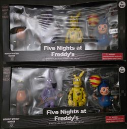 Five Nights At Freddy's 5" Hurry Up And Take Me Home Four Figure Set FNAF
