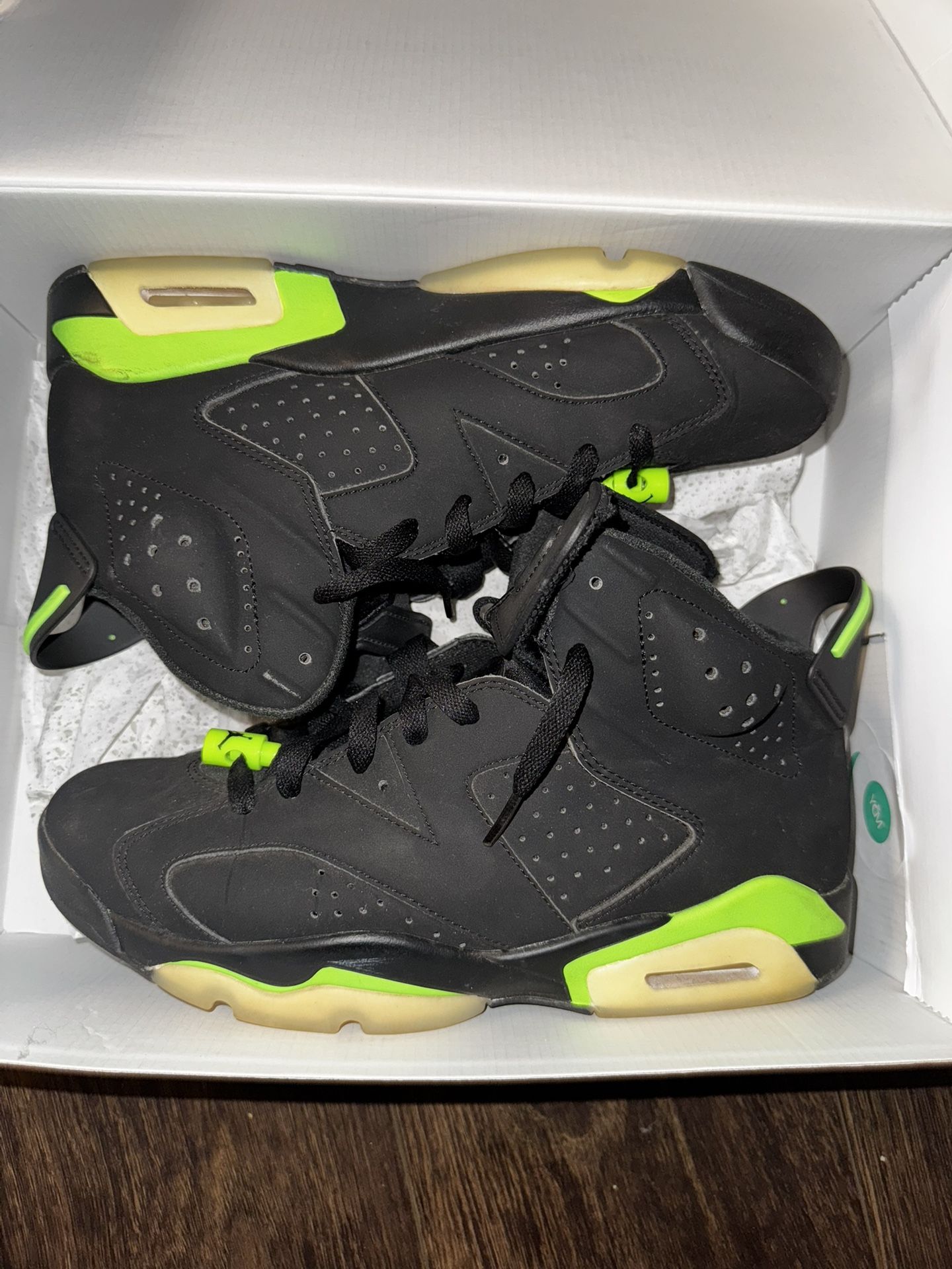 Jordan 6 electric green