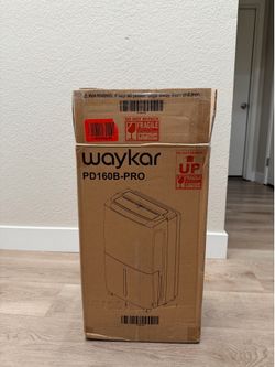 Waykar PD160B-PRO Dehumidifier Energy Star Portable Air Dehumidifie