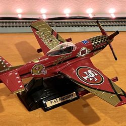 49er Fighter Plane Diecast