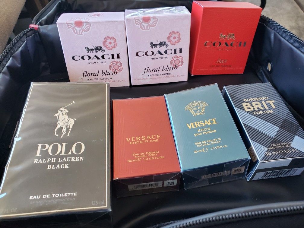 Perfume Cologne Coach Versace Burberry D&G