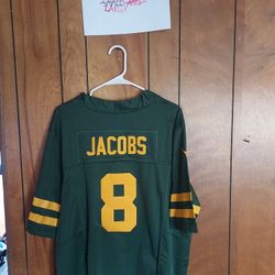 Surprise Sticker With Large Packers Jacobs Jersey