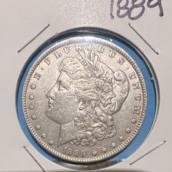 1889 Morgan Silver Dollar