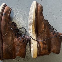 Leather Redwing Boots 