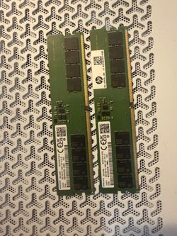 Samsung 32gb (2x16) DDR5 UDIMM RAM