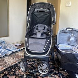 Stroller and car seat