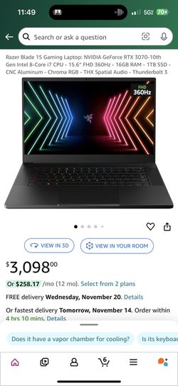 Razer Gaming Laptop