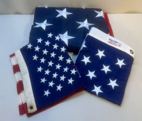 🇺🇸 Vintage USA Made Annin NYL-GLO American Flag – $60 🇺🇸 🇺🇸 Perfect for Memorial Day Weekend 🇺🇸  🇺🇸 Bandera Americana Vintage Annin NYL-GLO 