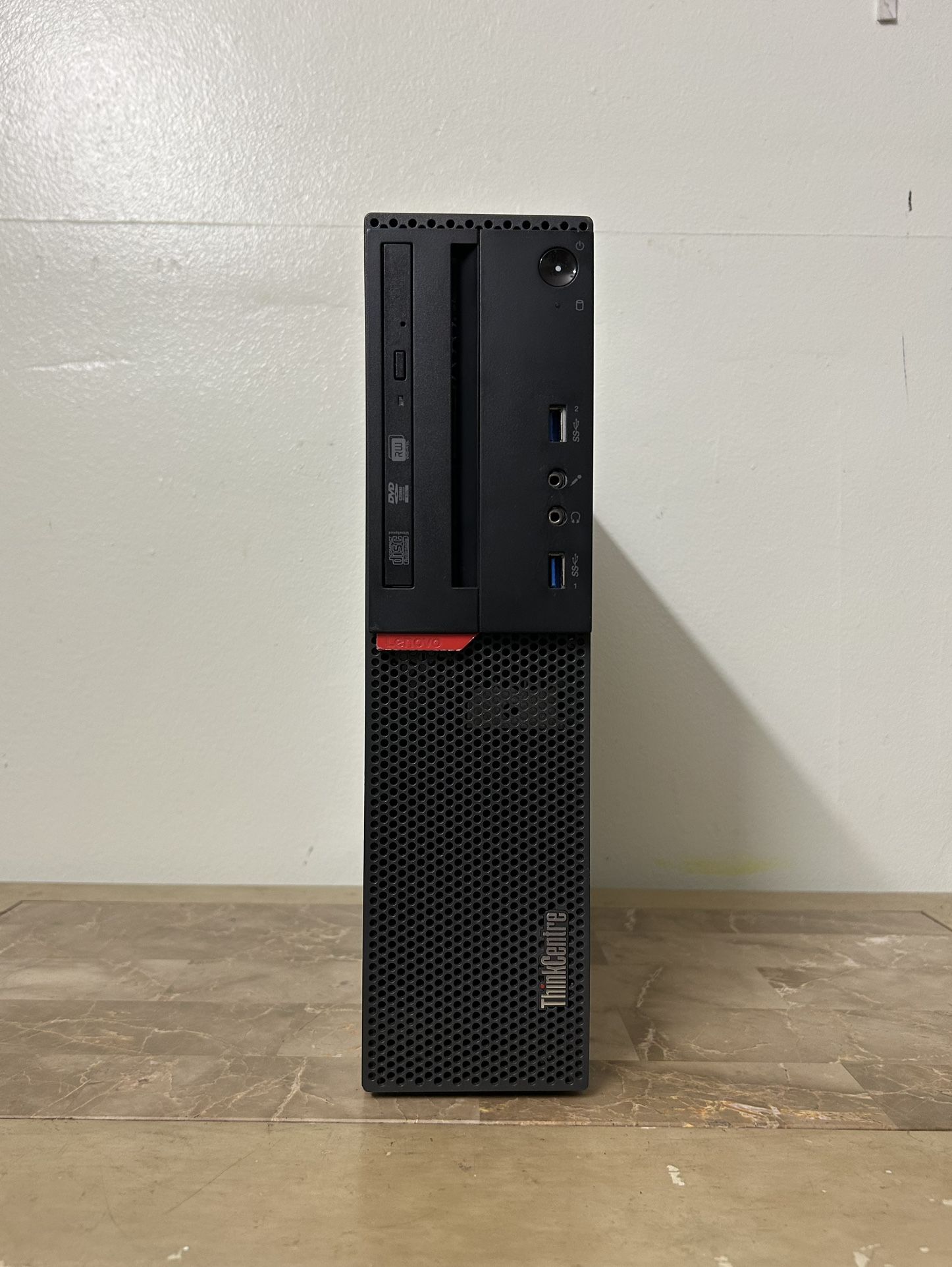 Lenovo ThinkCentre M900 SFF Core i5 6th gen 16GB RAM 256GB SSD VGA DP Windows 11 desktop computer