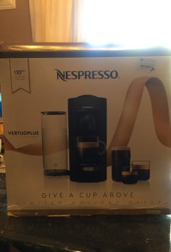 Nespresso Vertuoplus coffee machine