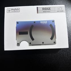 Ridge MagSafe Wallet Burnt Titanium 